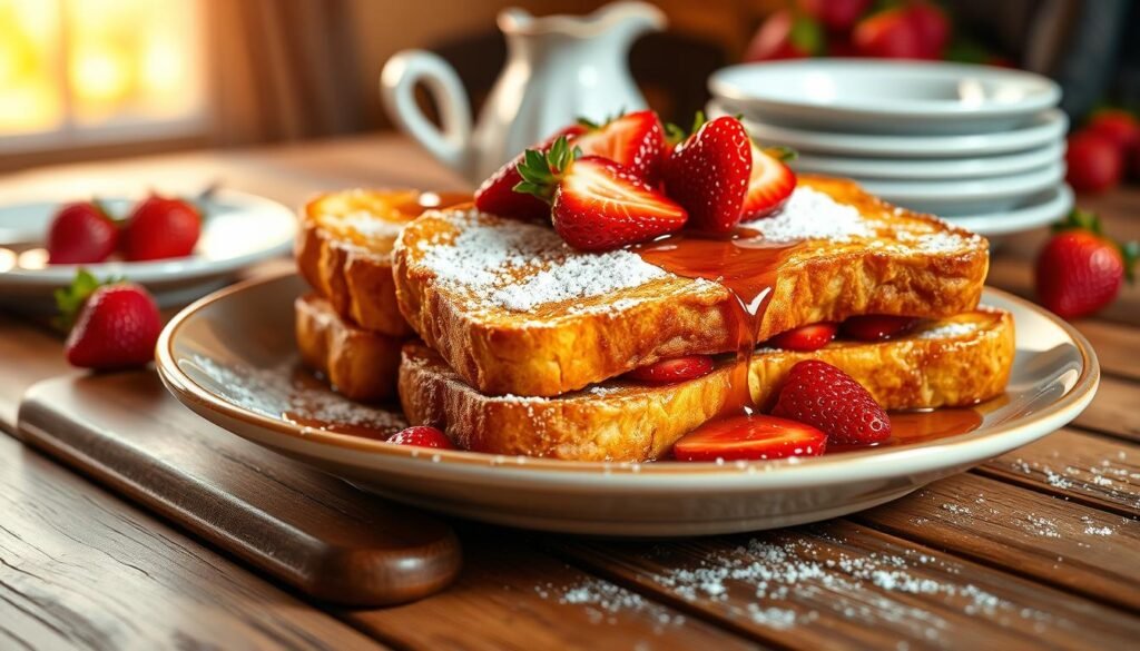 Fresh Strawberry French Toast Bake