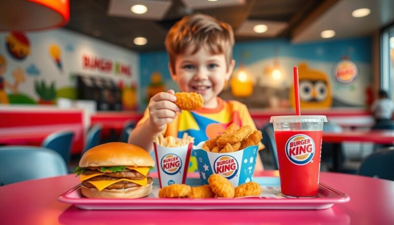 burger king kids menu