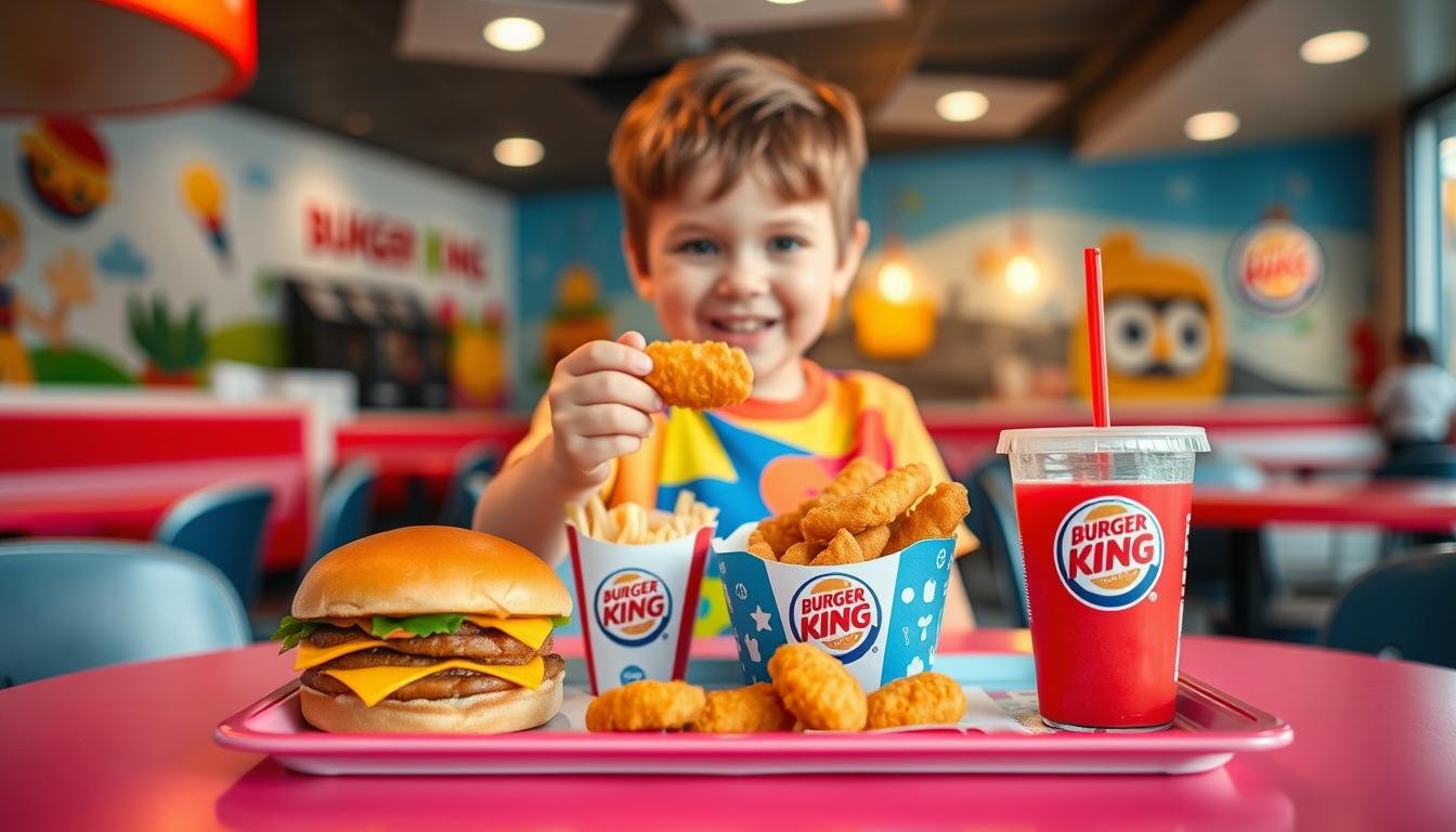 burger king kids menu