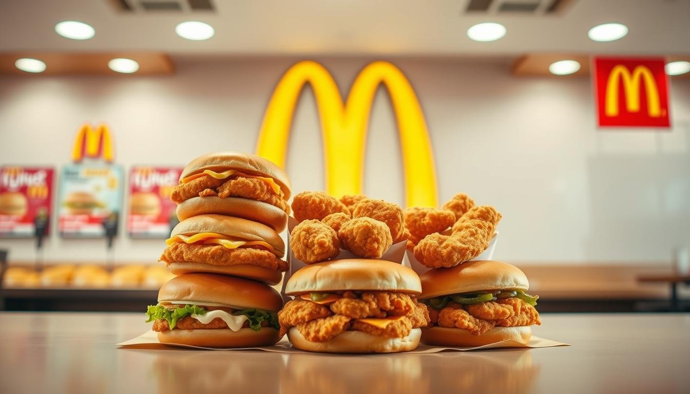 mcdonald's chicken menu