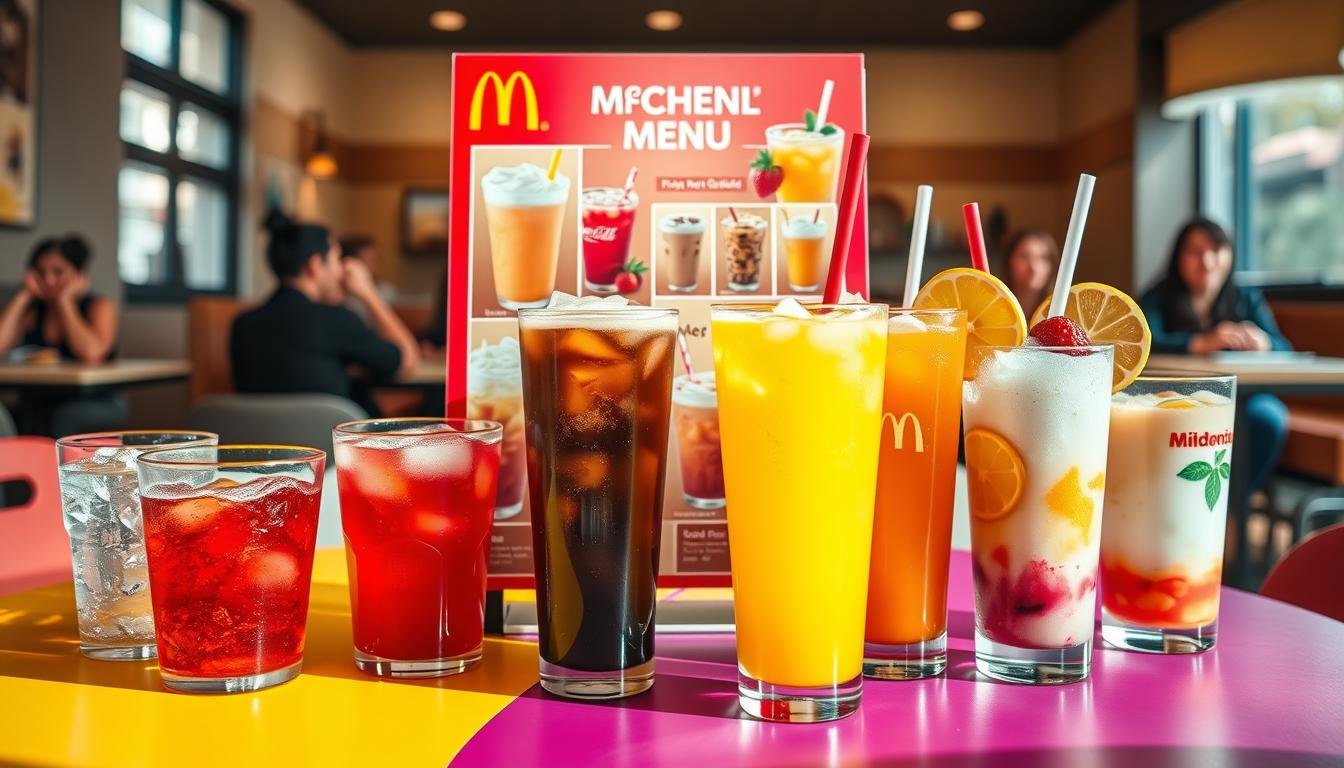 mcdonald's drink menu