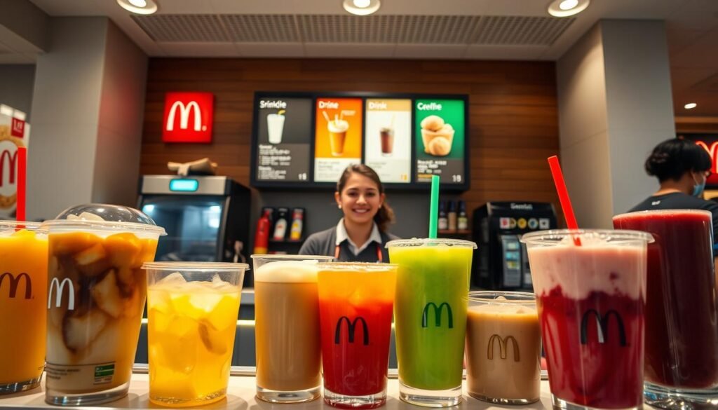 mcdonald's drink options