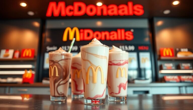 mcdonald's milkshake menu
