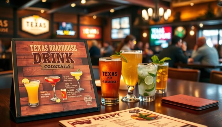 texas roadhouse alcohol menu