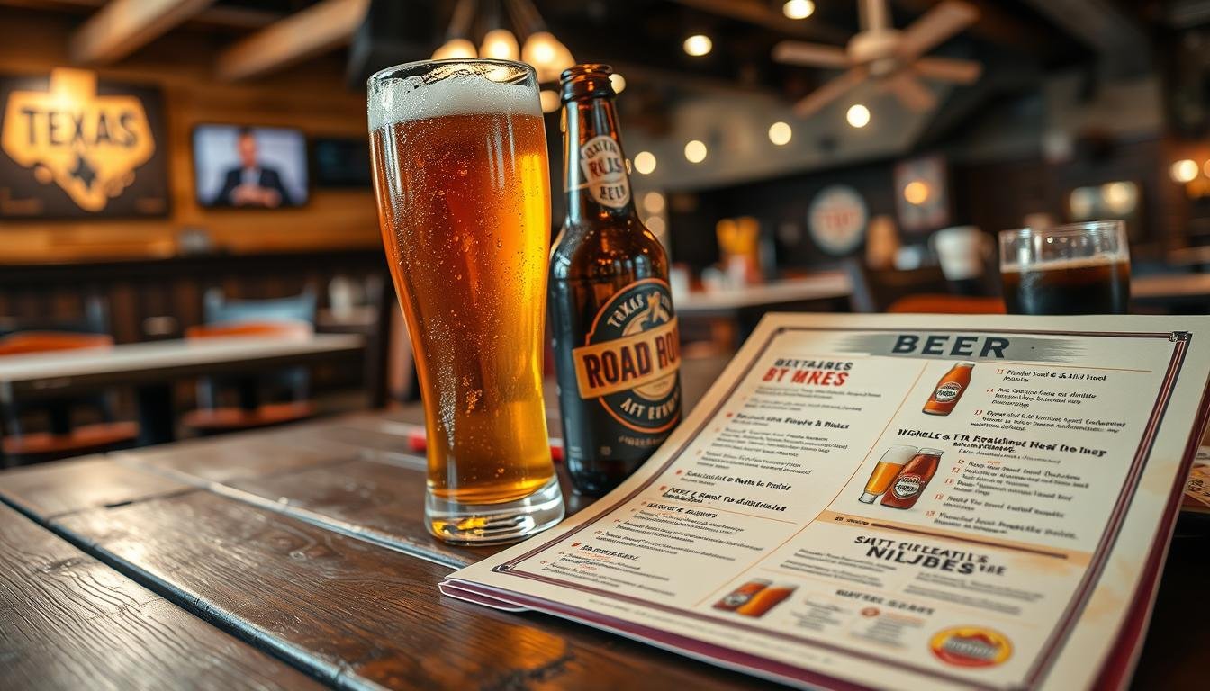 texas roadhouse beer menu