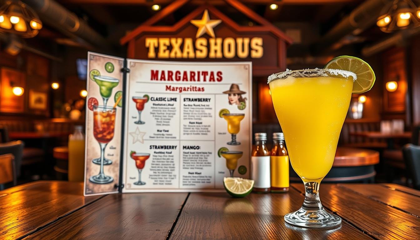 texas roadhouse margarita menu