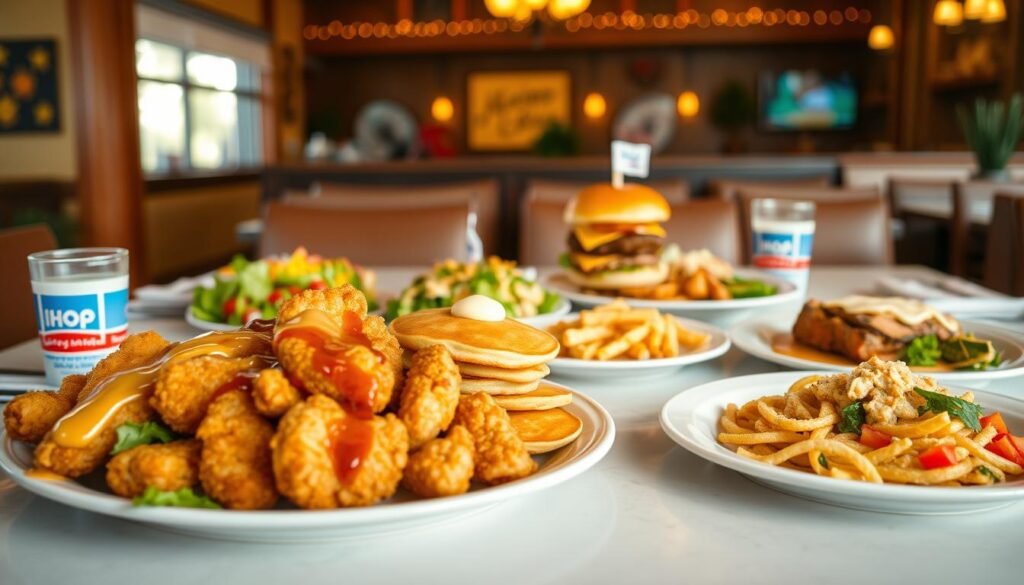 ihop dinner menu selections