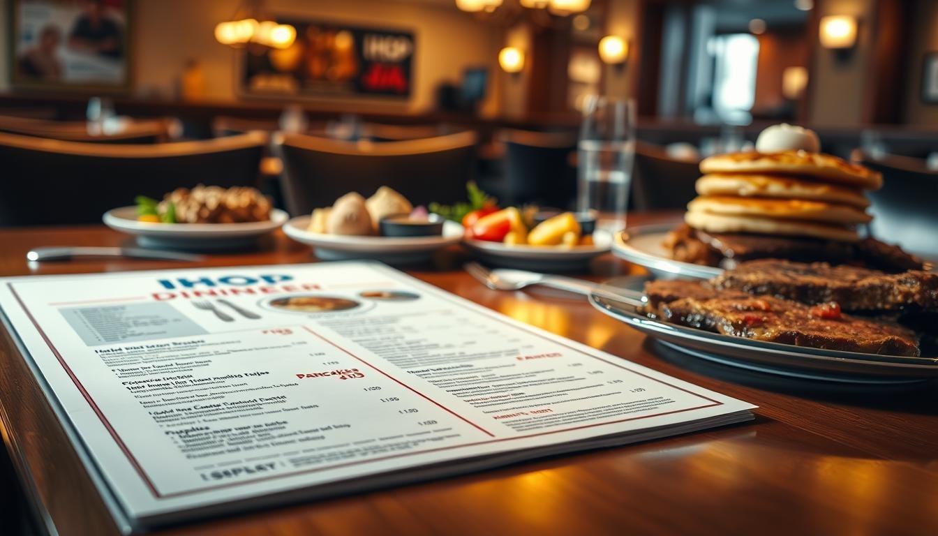 ihop dinner menu with prices