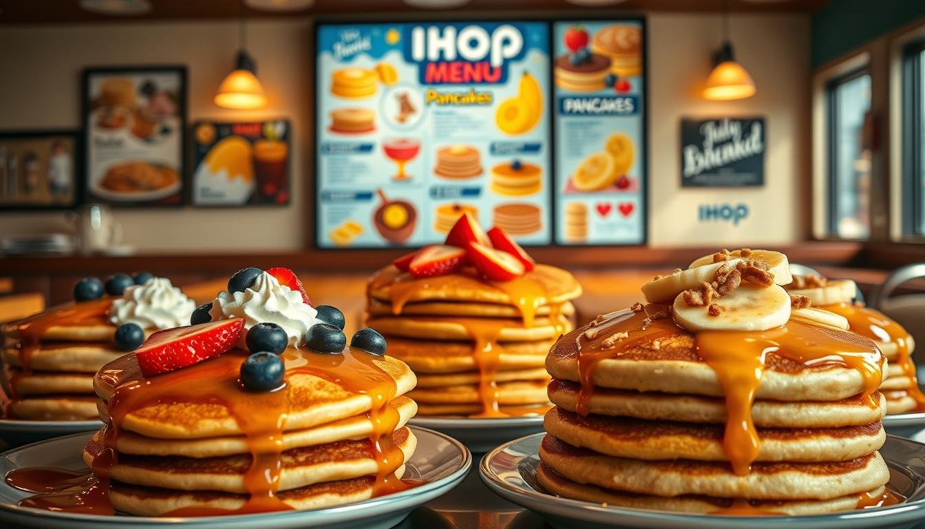 ihop pancakes menu
